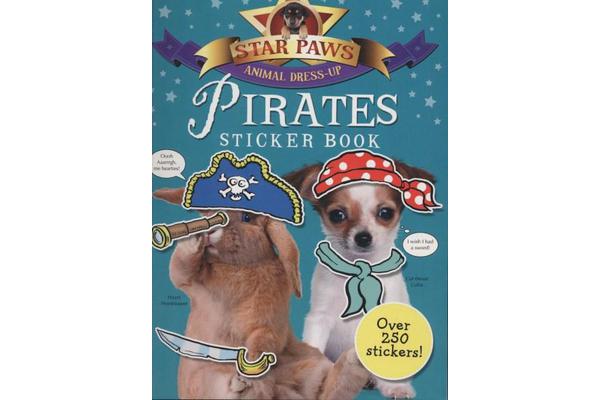 Pirates Sticker Book: Star Paws - An animal dress-up sticker book