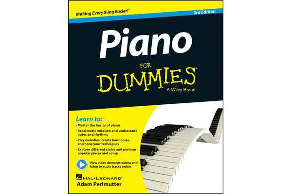 Piano For Dummies - Book + Online Video & Audio Instruction