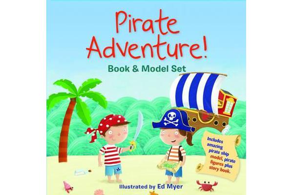 Pirate Adventure! Book and Model Set