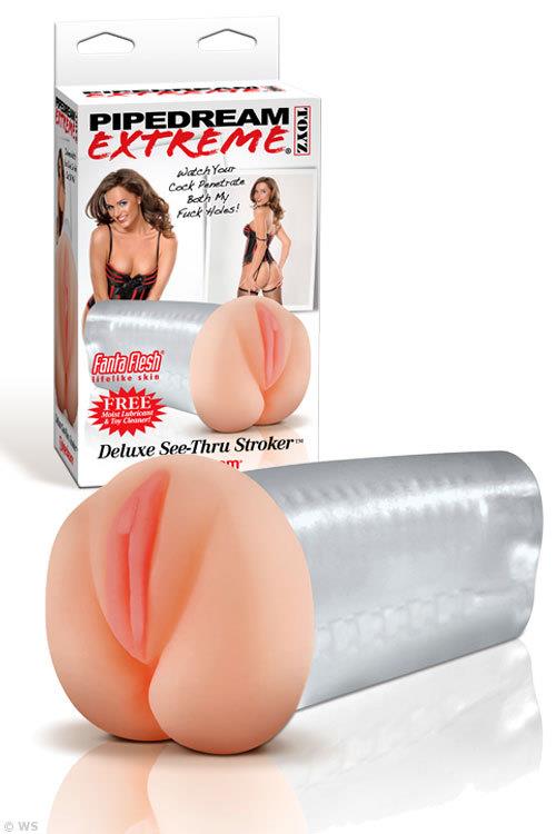 Pipedream Deluxe See-Thru Stroker