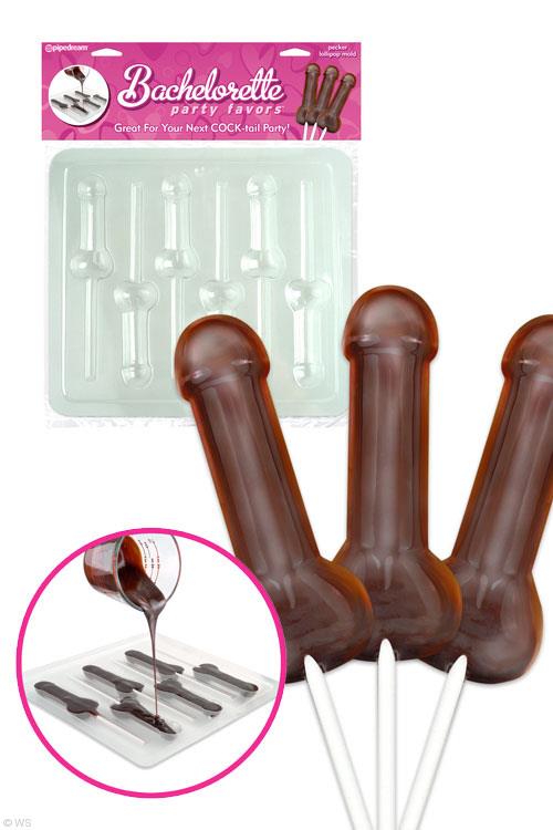 Pipedream Bachelorette Party Pecker Lollipop Mold