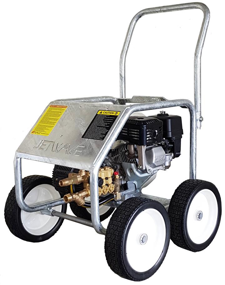 <p>Jetwave Hustler, Petrol GP Honda Pressure Washer, 2200PSI, 1...