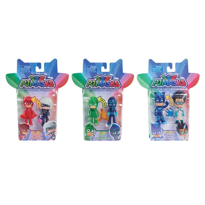 PJ Masks 2 Pack 'hero Vs Villain' Light-Up Figures