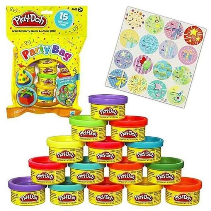 Play Doh Party Bag - 15 Tubs