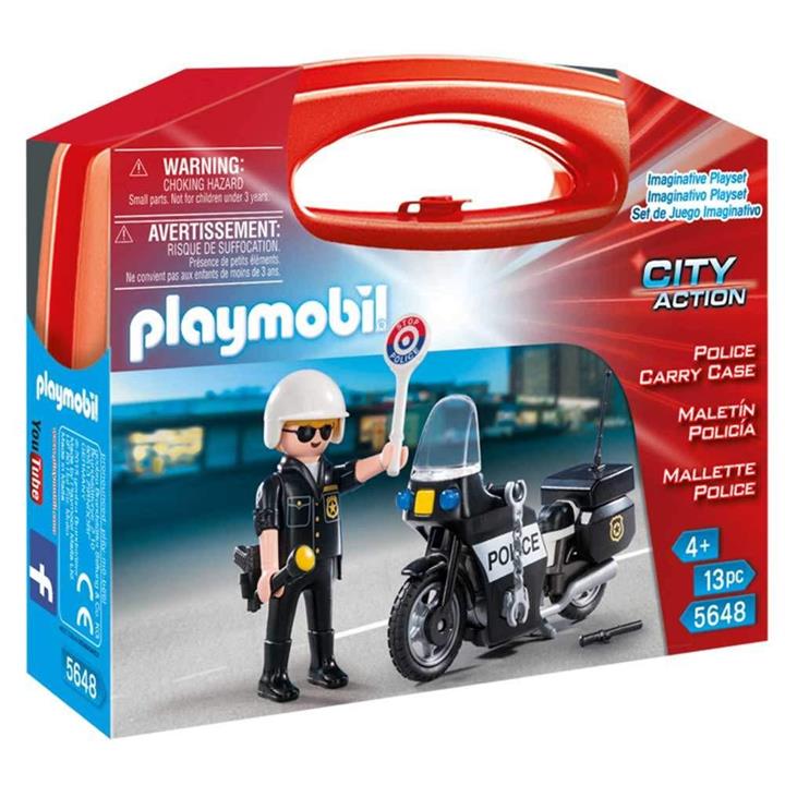 Playmobil Police Carry Case