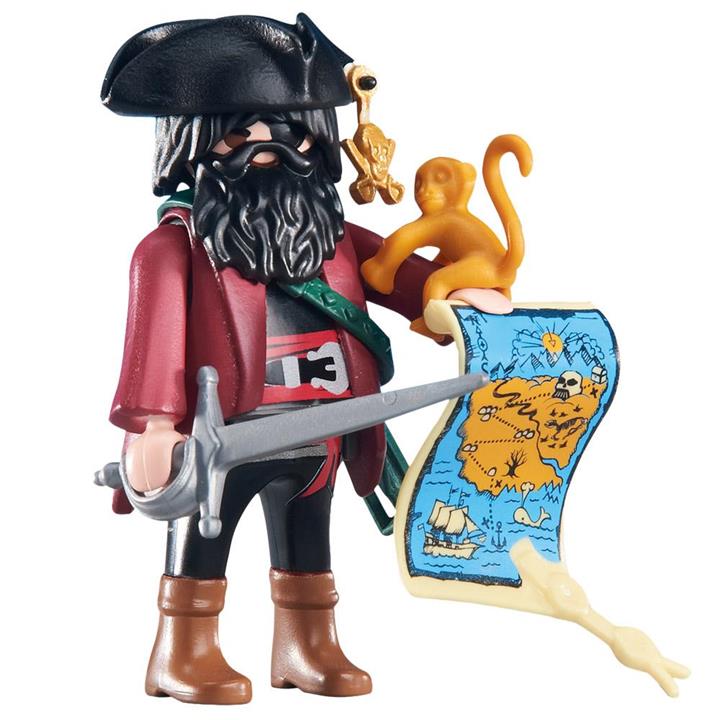 Playmobil Pirates Captain Figure with Map