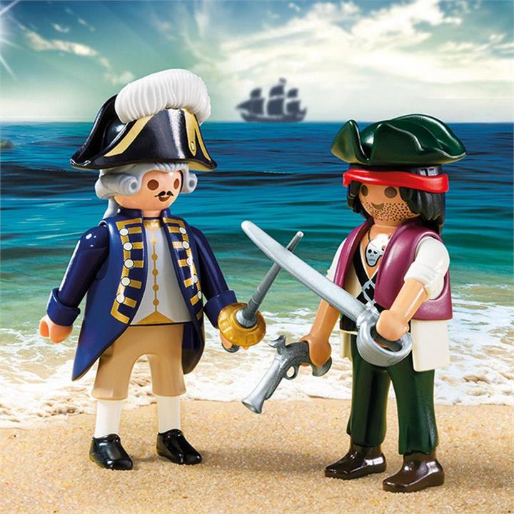 Playmobil Pirate and Soldier Duo 6846