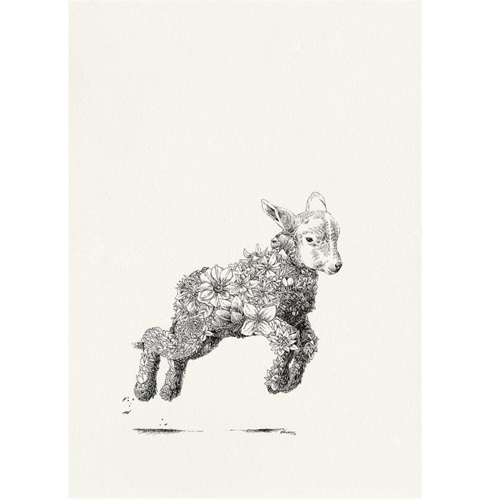 Popeye the Sailor Lamb I Limited Edition Giclee Print