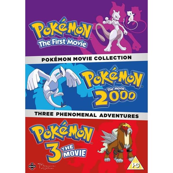 Pokemon Movie Collection DVD (pokemon The First Movie, Pokemon The Mov