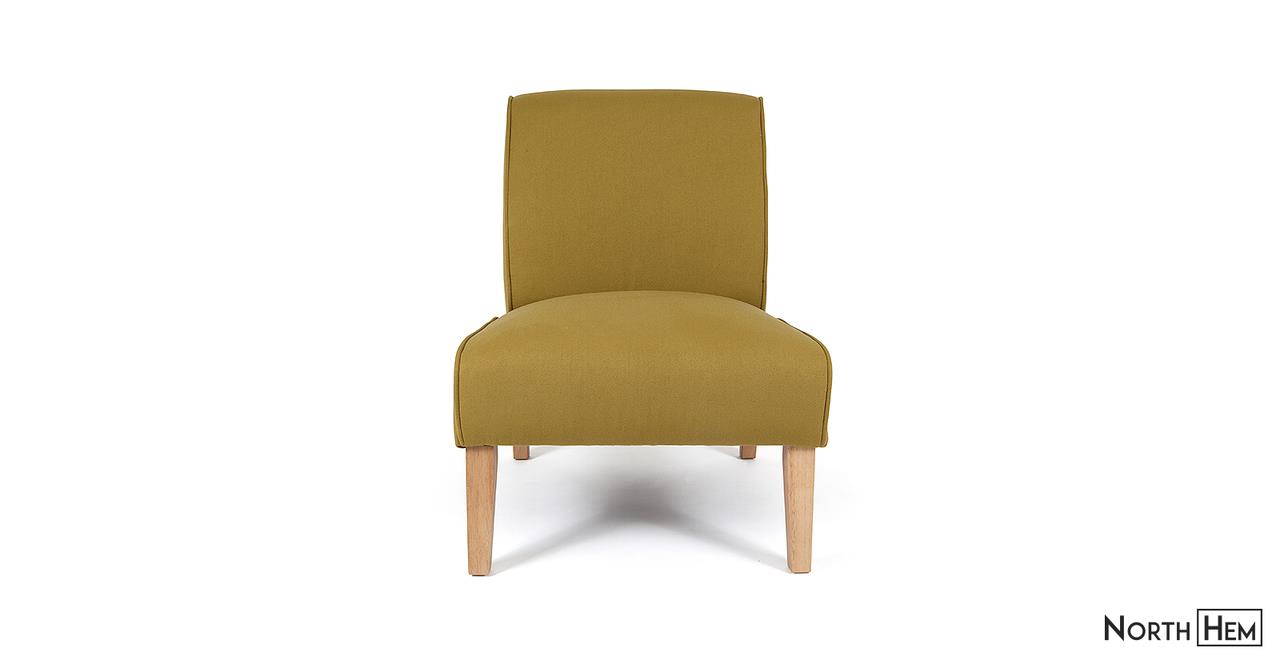 Poppy Pickle Green Lounge Chair | Green Accent Chair