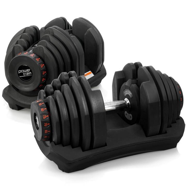 Powertrain Adjustable Dumbbell Set - 80kg