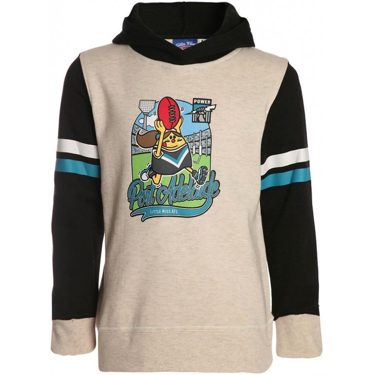 Port Adelaide Girls Little Miss Hoodie