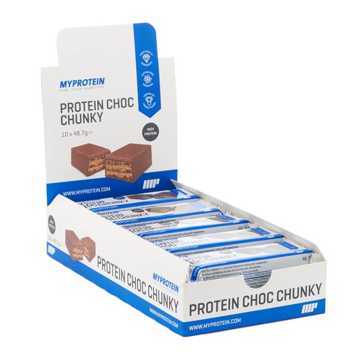 Protein Chocolate Bar - 10 x 48.7g - Box - Chocolate