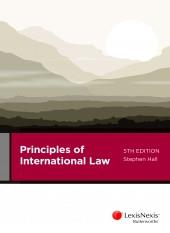 Principles of International Law; 5th edition