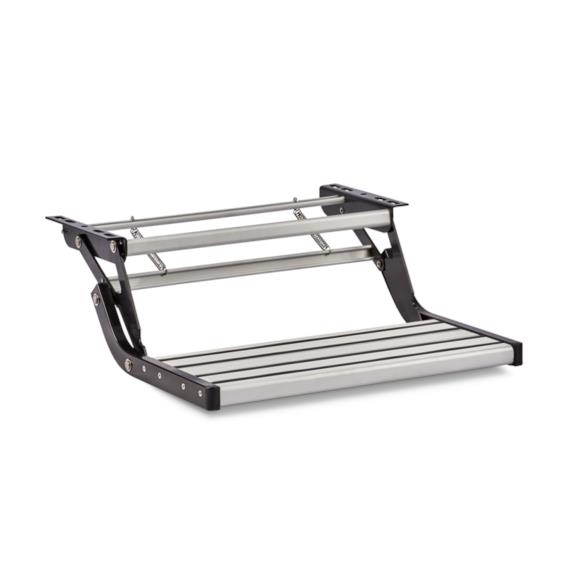 <p><strong>Dometic RV Single Folding Step, 1 year...