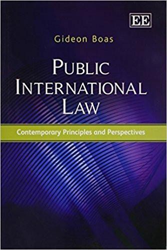 Public International Law: Contemporary Principles and Perspective