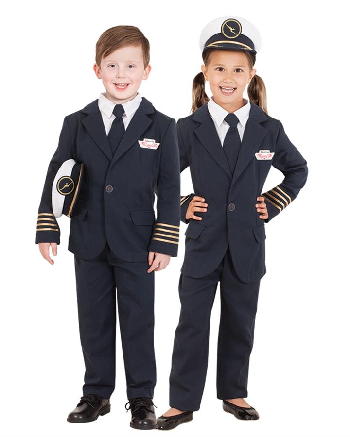 QANTAS Captains Uniform Child Costume 