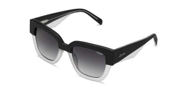 Quay Australia Sunglasses QW-000310 DONâT STOP BLKWHT/SLV