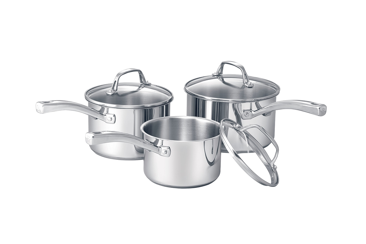 RACO Commercial 3 Piece Stainless Steel Cookware Set