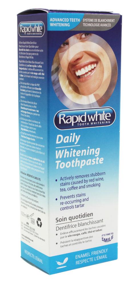 Rapid White Daily Whitening Toothpaste 100ml