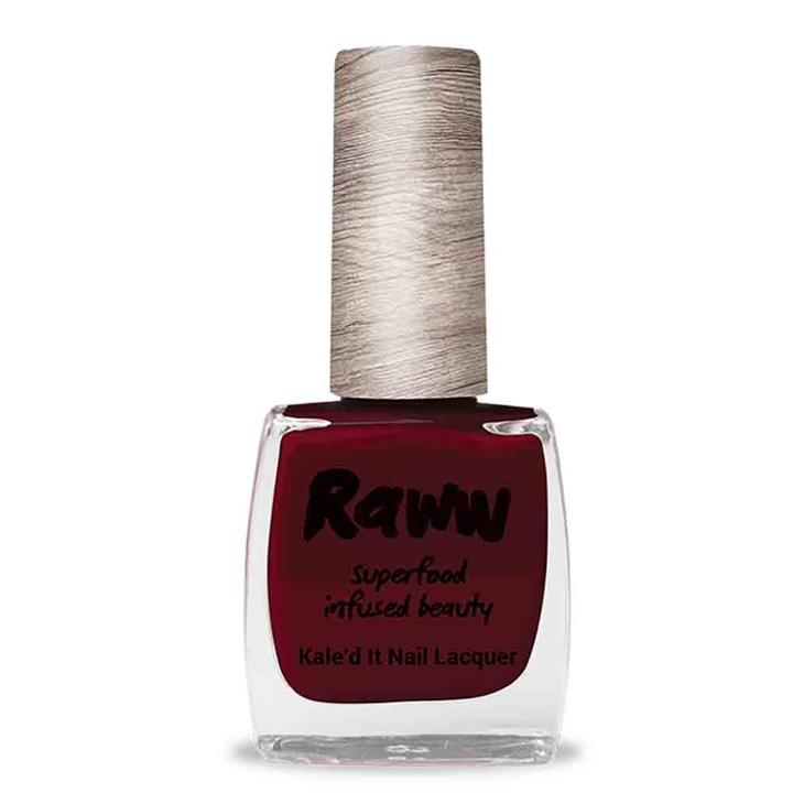 Raww Nail Polish Dark Raww Cherry (10ml)