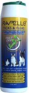 Rapelle Ticks & Fleas Non Toxic Talc Powder 500g