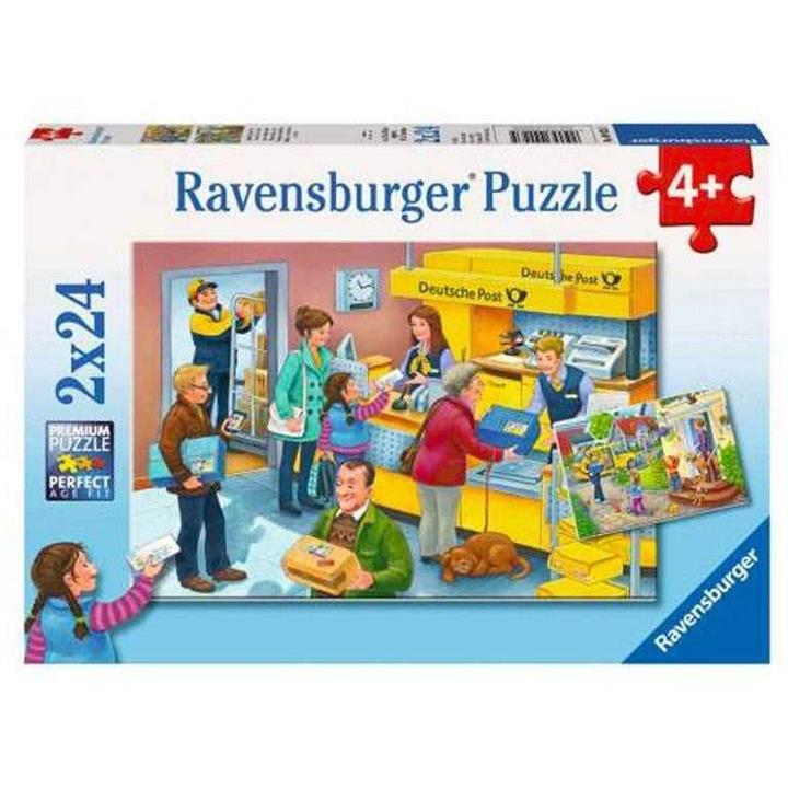 Ravensburger Busy Post Office Puzzle - 2 x 24 Piece