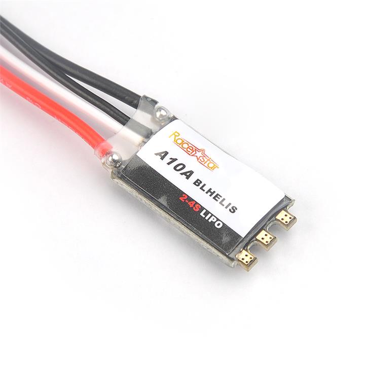 Racerstar A10A 10A ESC 2-4S Blheli_S 16.5 Dshot Ready 8BB2 MCU 1.2g For 80 130 RC Drone FPV Racing Multi Rotor