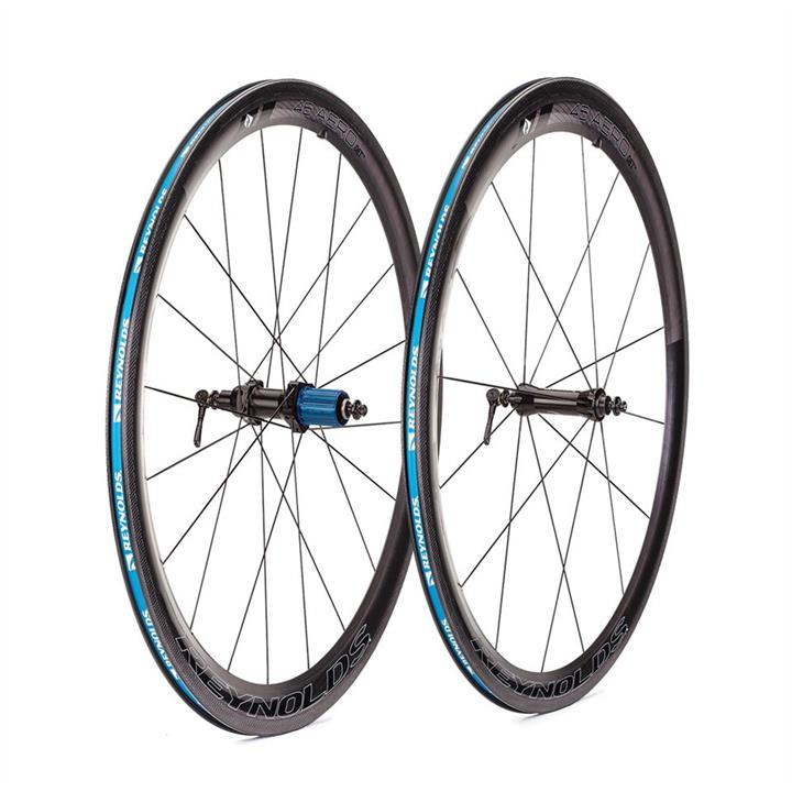 Reynolds Aero 46 Clincher Wheelset - 700c - Shimano - Black