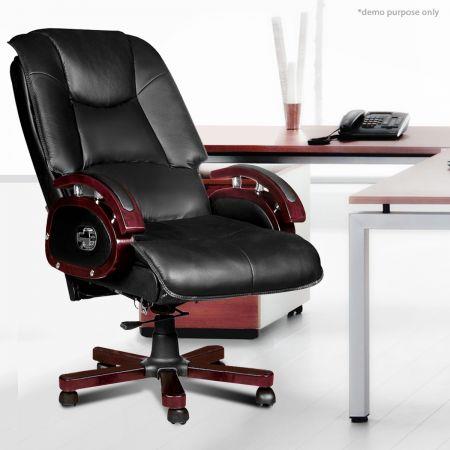 Reclining Leather Office Chair