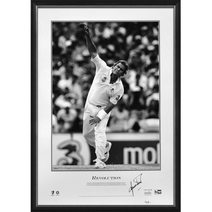 Revolution - Shane Warne Signed Memorabilia