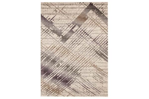 Riverside Jagged Aubergine Rug 330X240cm