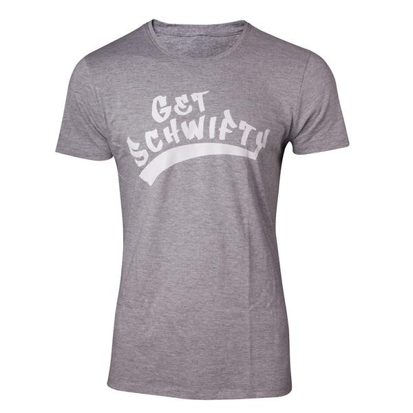 Rick And Morty - Get Schwifty Men's X-large T-shirt - Grey