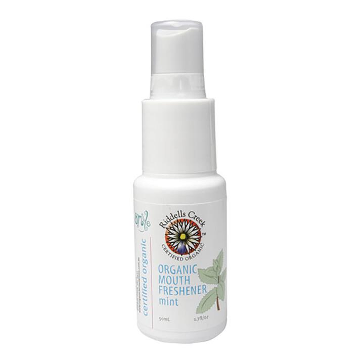 Riddells Creek Organic Mouth Freshener Spray Mint (50ml)