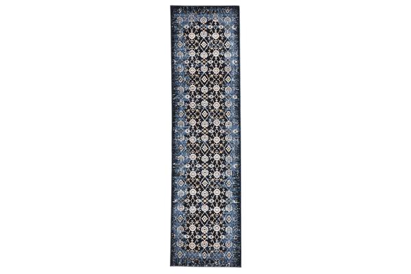 Royal Kashan Designer Rug Blue Navy 290X200cm