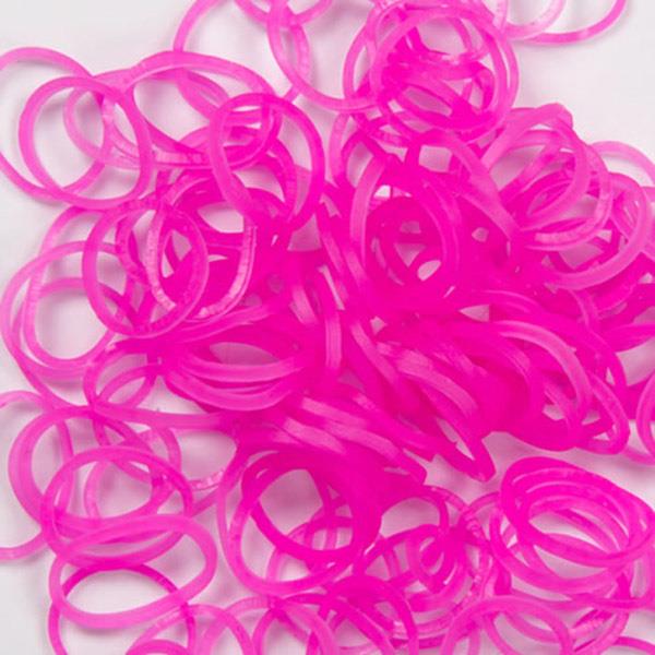 Rose Violet Jelly Bands - Rainbow Loom Rubber Bands