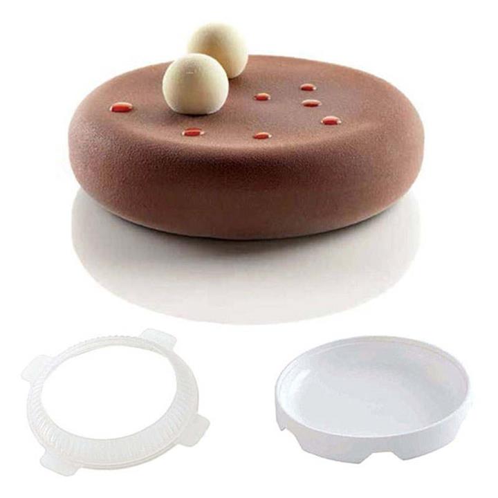 Round Silicone Cake Mold For Mousses Ice Cream Chiffon Cakes Baking Mold Bakeware Tools