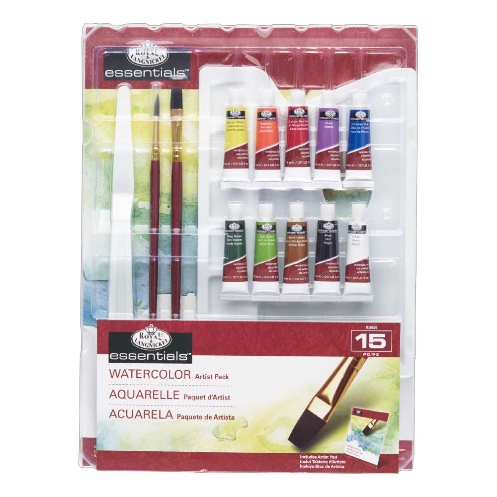 Royal & Langnickel Watercolour Painting Blister Pack