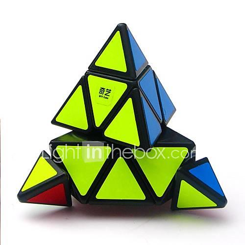 Rubik's Cube QIYI A Pyramid Alien 333 Smooth Speed Cube Magic Cube Puzzle Cube Glossy Office Desk Toys Stress and Anxiety Relief