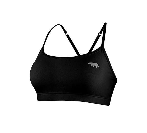 Running Bare Push Up Crop