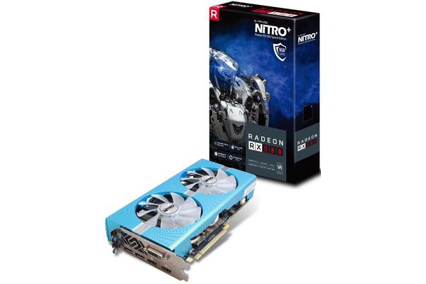 Sapphire AMD NITRO+ RX 580 8GB Super OC Extreme Gaming Video Card Special Edition - GDDR5 2xDP/2xHDMI/DVI VR Ready 1430MHz Core 2100MHz Memory