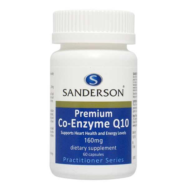 Sanderson Premium Co-Enzyme Q10 160mg 60 capsules