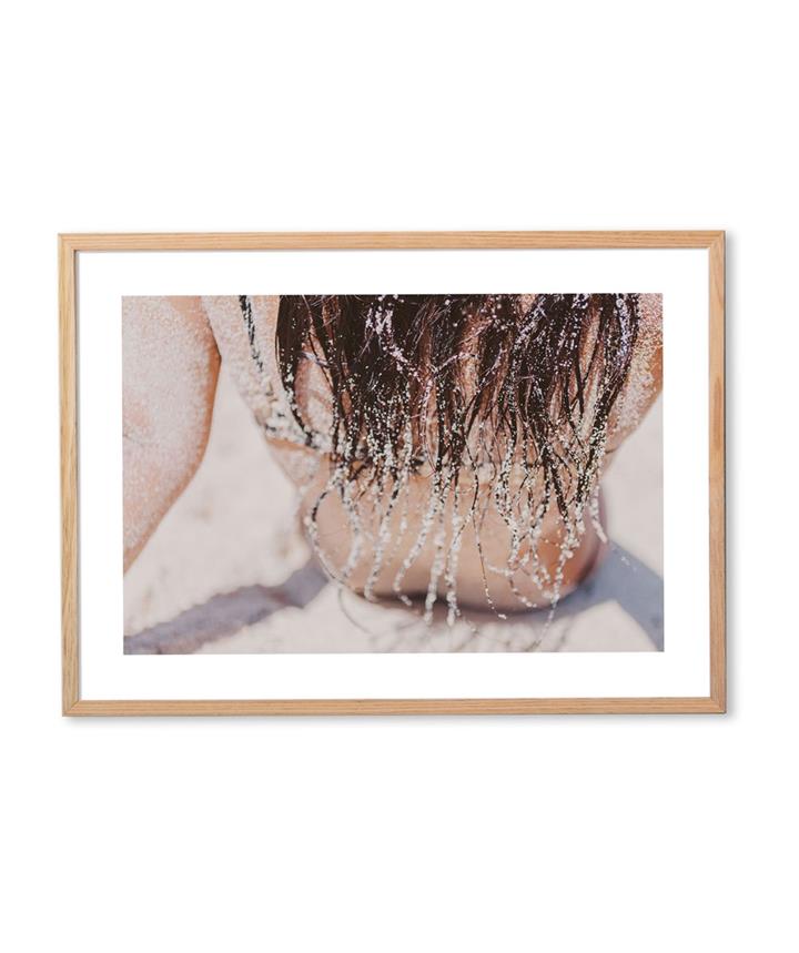 Salt Hair Art Print Large