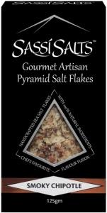 Sassi Salts Gourmet Artisan Pyramid Salts Smoky Chipotle 125g