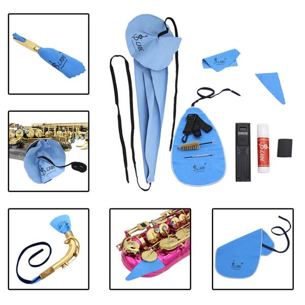 Saxophone Sax Cleaning Tool Case Cleaning Kit Saxophone Accessories