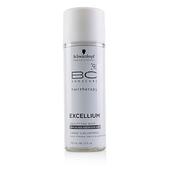 Schwarzkopf BC Excellium Q10+ Pearl Beautifying Balm - For Silver and White Hair (Exp. Date: 08/2018) 150ml/5oz