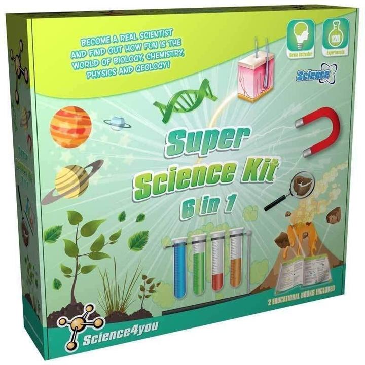 Science4You Super Science 6 in 1 Kit