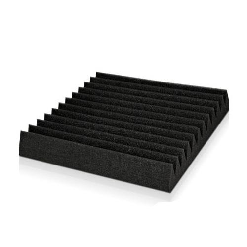 Set of 40 Studio Wedge Acoustic Foam Black 30 x 30cm