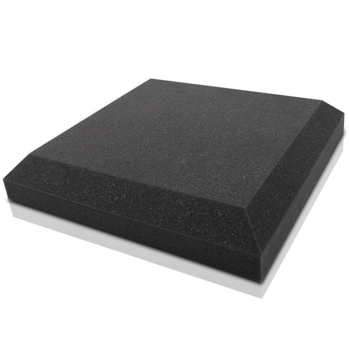 Set of 20 Flat Studio Acoustic Foam Panel Charcoal 30x30cm Double Sided Tape