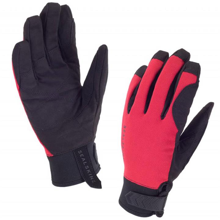 Sealskinz Dragon Eye Road Gloves - Black/Red - XXL - Black/Red